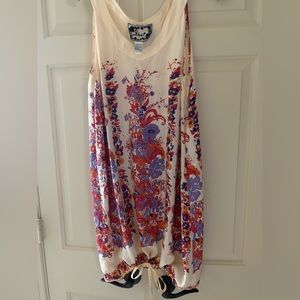 DEX silk bubble dress new no tags XL/TG